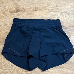 Lululemon Athletica Dark Blue Athletic Shorts